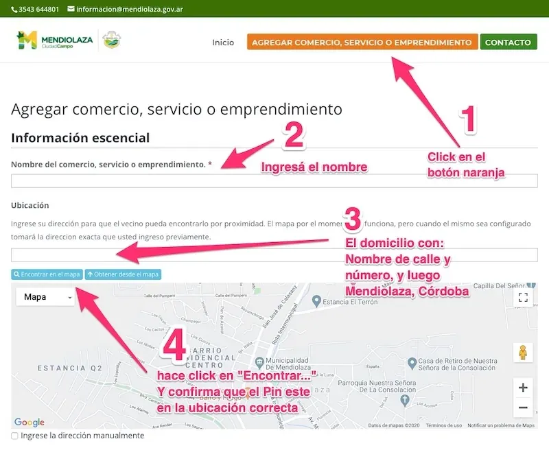 Referencia de resumen de servicio de Municipality of Mendiolaza